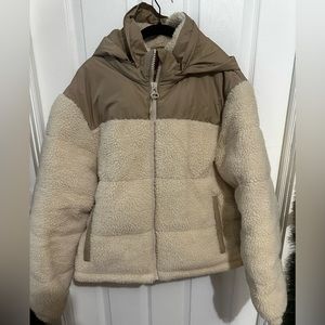 Insulated teddy padded jacket